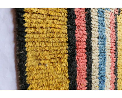 Zuiver wollen Marokkaans Berber halkleed 72 x 336 cm