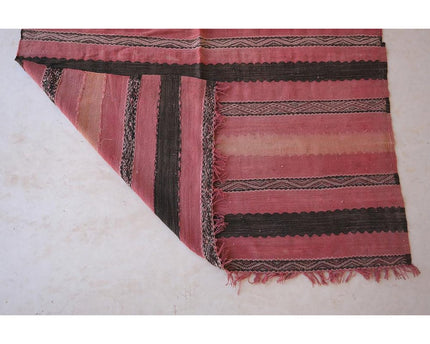 Zuiver wollen Marokkaans Kelim Berber tapijt 144 x 253 cm