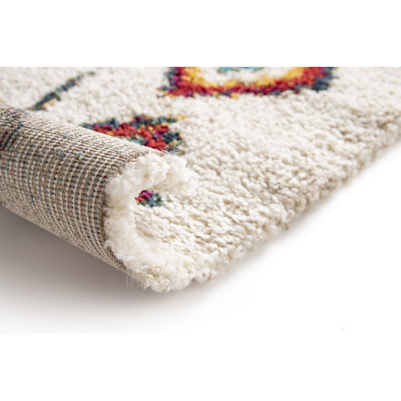 Dik en comfortabel NATIVE vloerkleed in etnische stijl
