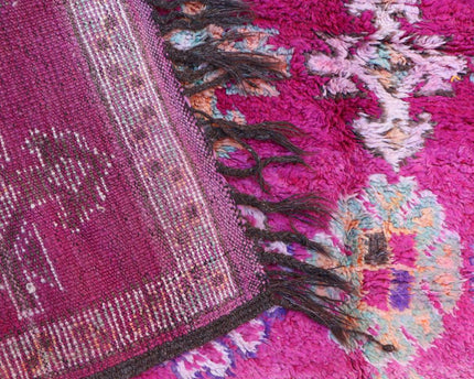 Zuiver wollen Marokkaans Berber-tapijt 202 x 424 cm