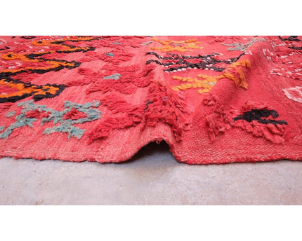 Zuiver wollen Marokkaans Kelim Berber tapijt 177 x 232 cm