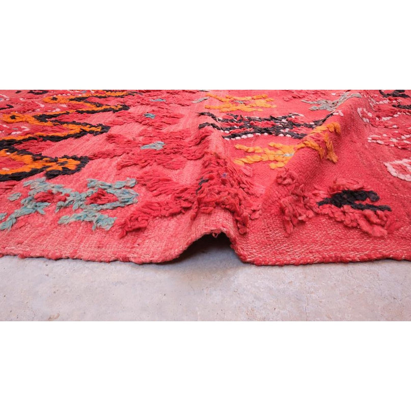 Zuiver wollen Marokkaans Kelim Berber tapijt 177 x 232 cm