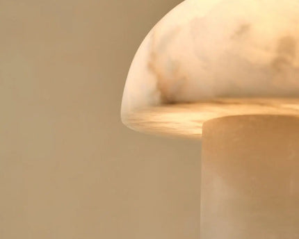 Francesco stijlvolle albasten lamp – handgemaakte luxe verlichting