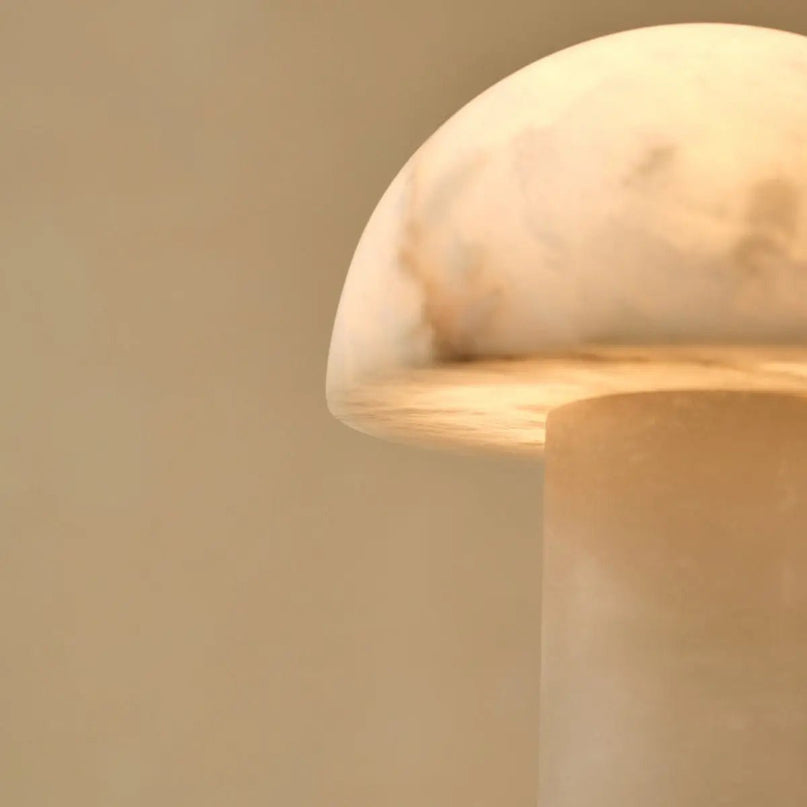 Francesco stijlvolle albasten lamp – handgemaakte luxe verlichting