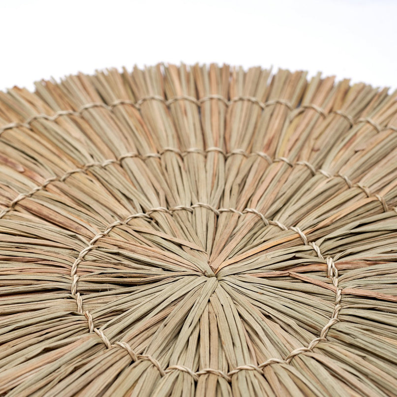 Placemat (Set van 2, 4 of 6) 35 cm | Tafelmat ALANG gemaakt van zeegras