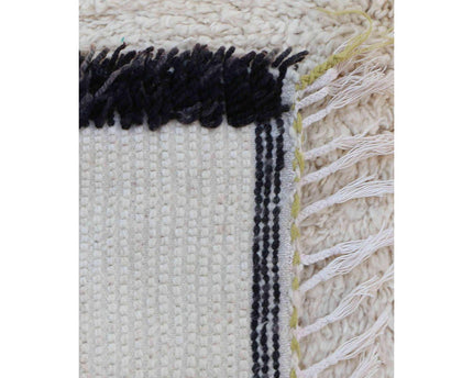 Zuiver wollen Marokkaans Berber-tapijt 146 x 212 cm