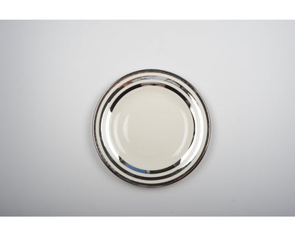 Drievoudige filetplaat zilver 27 cm