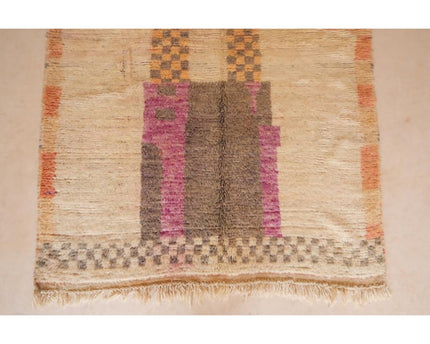 Zuiver wollen Marokkaans Berber-tapijt 147 x 223 cm