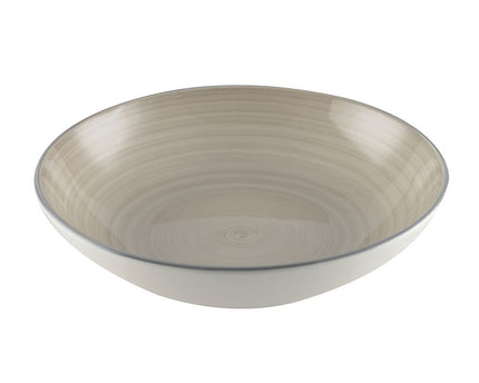 United Taupe Hollow Plate - Coachella