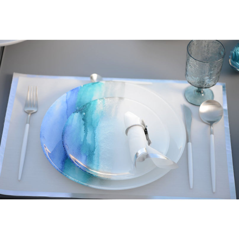 Oceaanpresentatieplaat met vleugels