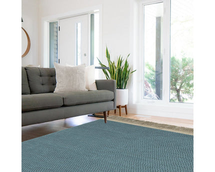 BUBBLES vloerkleed van jute en wol
