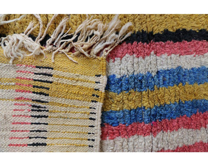 Zuiver wollen Marokkaans Berber halkleed 72 x 336 cm