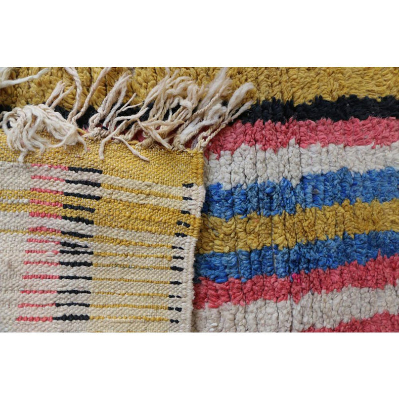 Zuiver wollen Marokkaans Berber halkleed 72 x 336 cm
