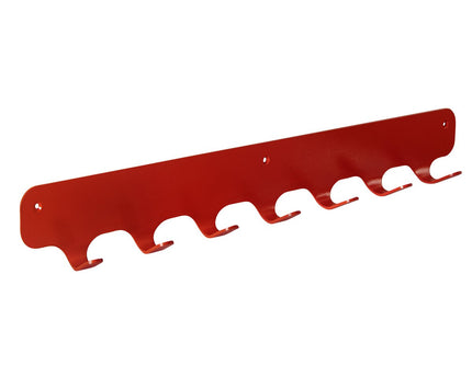 Gorillz Rounded Seven - Wandkapstok - 7 Kapstok Haken - Rood