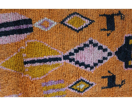 Zuiver wollen Marokkaans Berber halkleed 77 x 375 cm