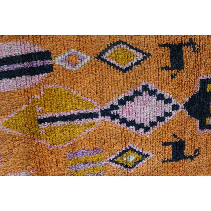 Zuiver wollen Marokkaans Berber halkleed 77 x 375 cm