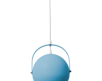 Hanger lamp "Colorado" blauw Ø ca. 25 cm, metaal, e27 socket, verlichting voor woonkamer, eetkamer, kinderkamer