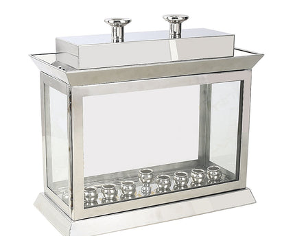 KAARSHOUDER MENORAH EN CHABAT
