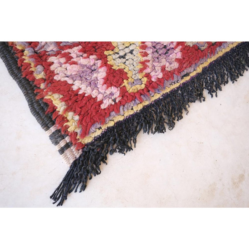 Marokkaans Berber-tapijt van vintage wol 175 x 180 cm