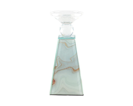 9x9x21cm Marble Color Candle Holder