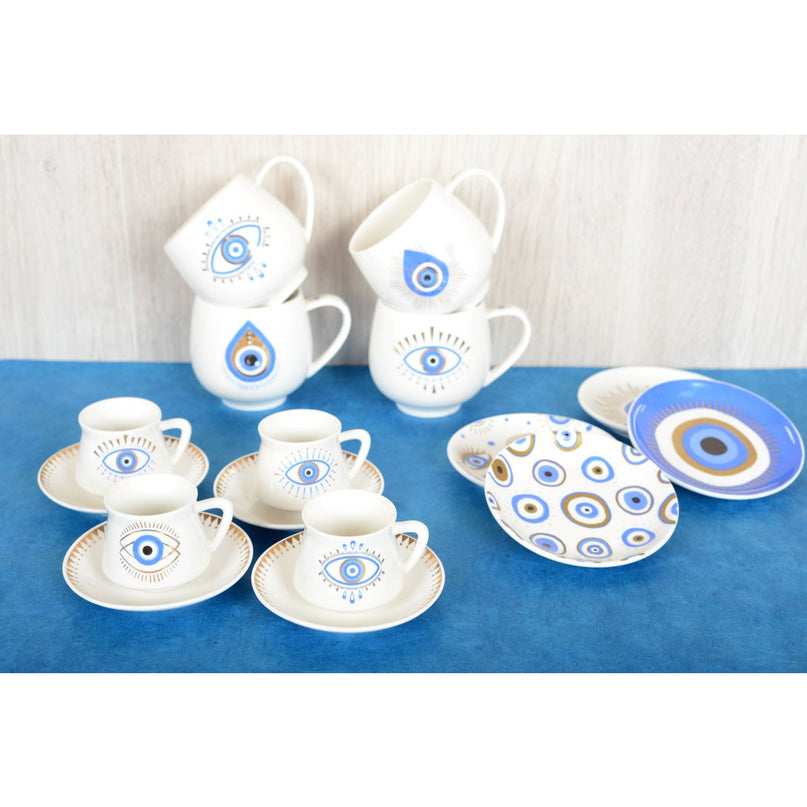12 cm Blue Luck Cups - veel 4