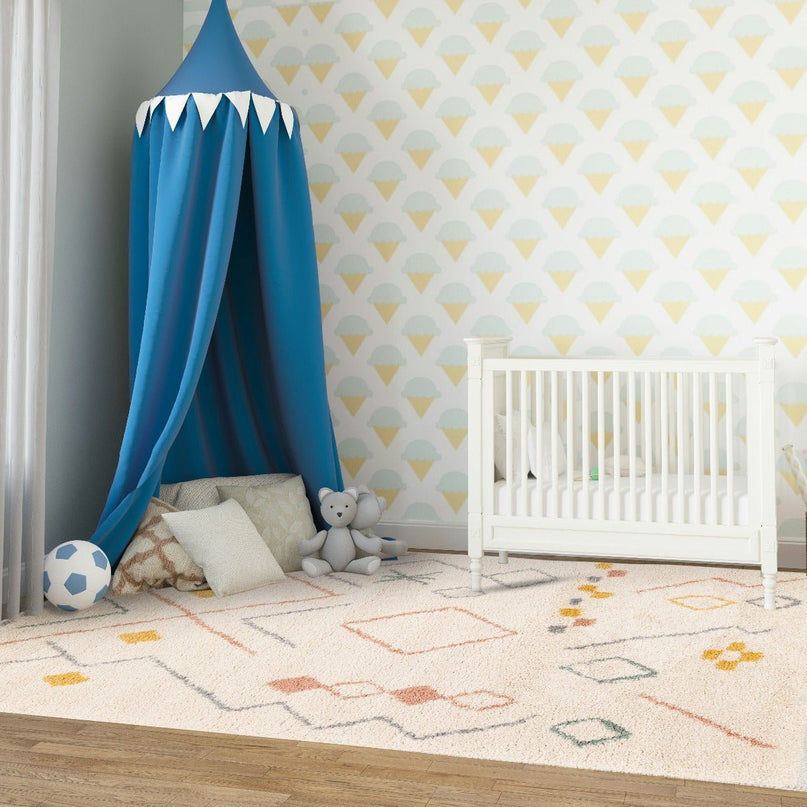 AGADIR dik en comfortabel hoogpolig vloerkleed