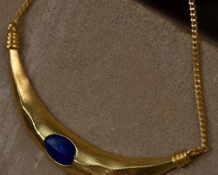 Egyptische stijl ketting-lapislazuli n spinel