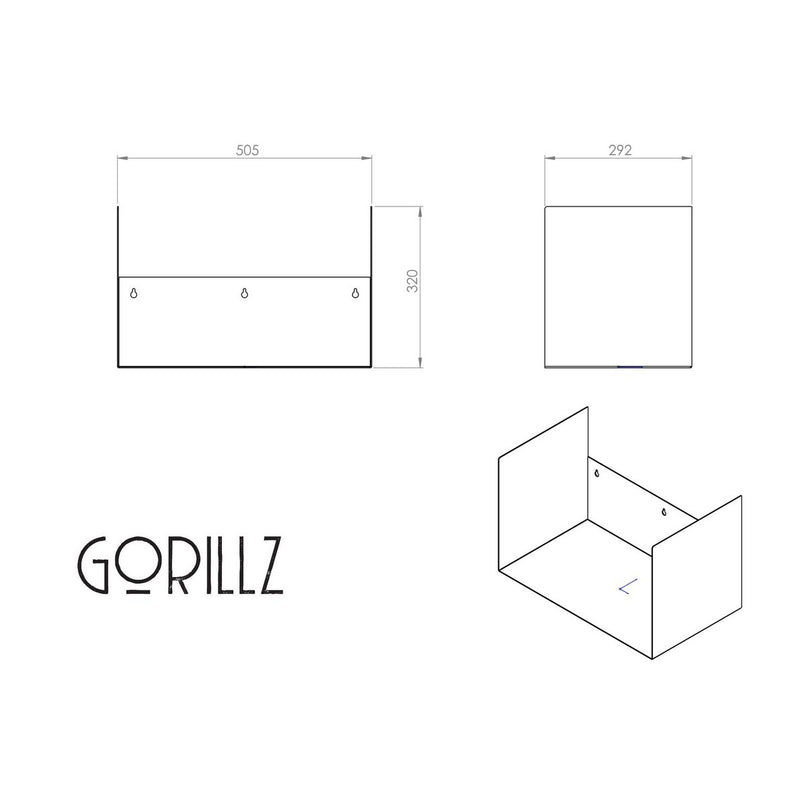 Gorillz Clark Wandrek - Zwart