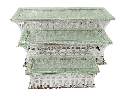 Silver Dessert Suppels - veel van 3