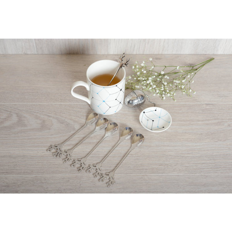 Cerf Silver Spoon - veel van 6