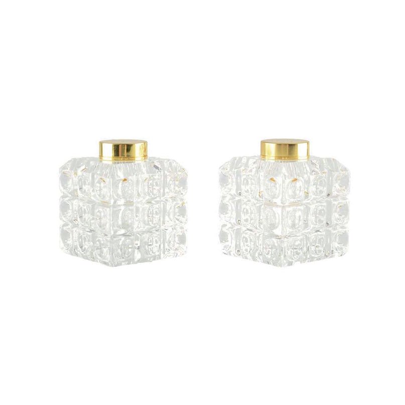 Zout en pepers goud 5x5x5cm