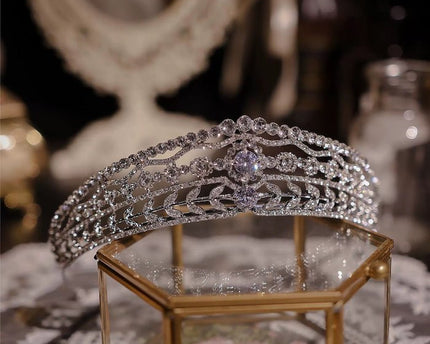 Queen Royal Crown Style Crystal Tiaras