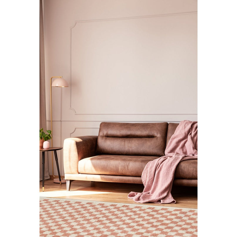 Tapis à poil haut doux en comfortabele CHECKERS