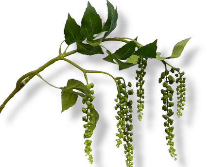 Phytolacca americana  deep purple -04 | Zijden kunstbloem | Lengte  65cm   1pcs Copy