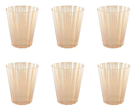 Gouden waterglazen - veel 6