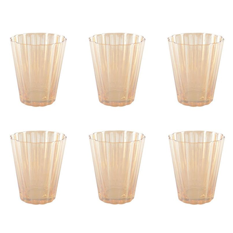 Gouden waterglazen - veel 6
