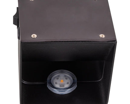 Cordy-wall licht "kubus" magnetisch, ca. 10 x 10 cm, gemaakt van black metal, met bewegingssensor