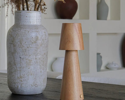 Lucas oplaadbare tafellamp – draadloos, dimbaar en opladen via USB-C