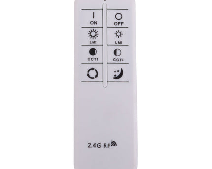 LED CCT-plafondlicht "Circulo" gemaakt van zwart metaal en zandkleurig plastic Ø 60 cm
