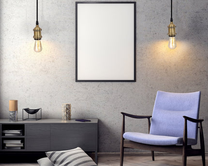Schroeflaag Pendula textiel "Alfa", gemaakt van metaal- en textielkabel, messing, E27 -versie, verlichting voor woonkamer en kantoor