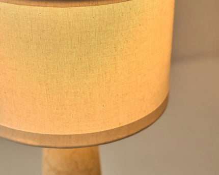 Charlotte Marmeren Lamp met Katoenen Kap – Elegante verlichting voor uw huis