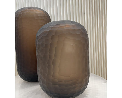 Handgemaakte vaas (kleine chocolade)