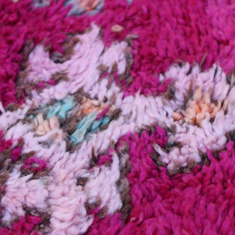 Zuiver wollen Marokkaans Berber-tapijt 202 x 424 cm