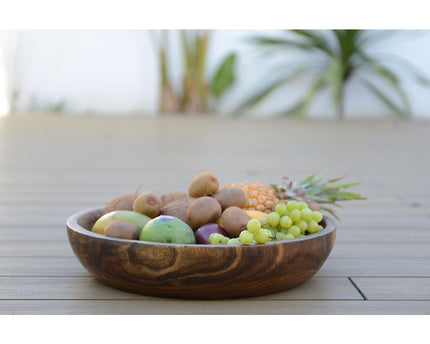 Houten decoratieve snit 45x45x9cm