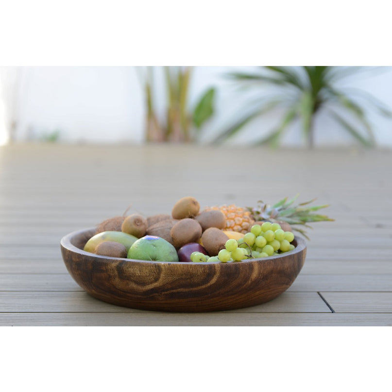 Houten decoratieve snit 45x45x9cm