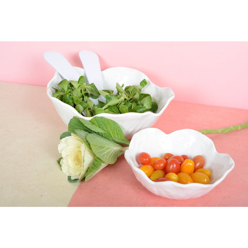 Witte holle plaat in melamine 17,5x17,5x5cm