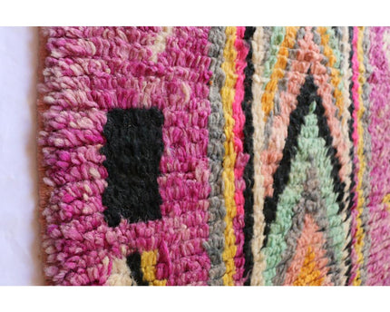 Zuiver wollen Marokkaans Berber halkleed 73 x 344 cm