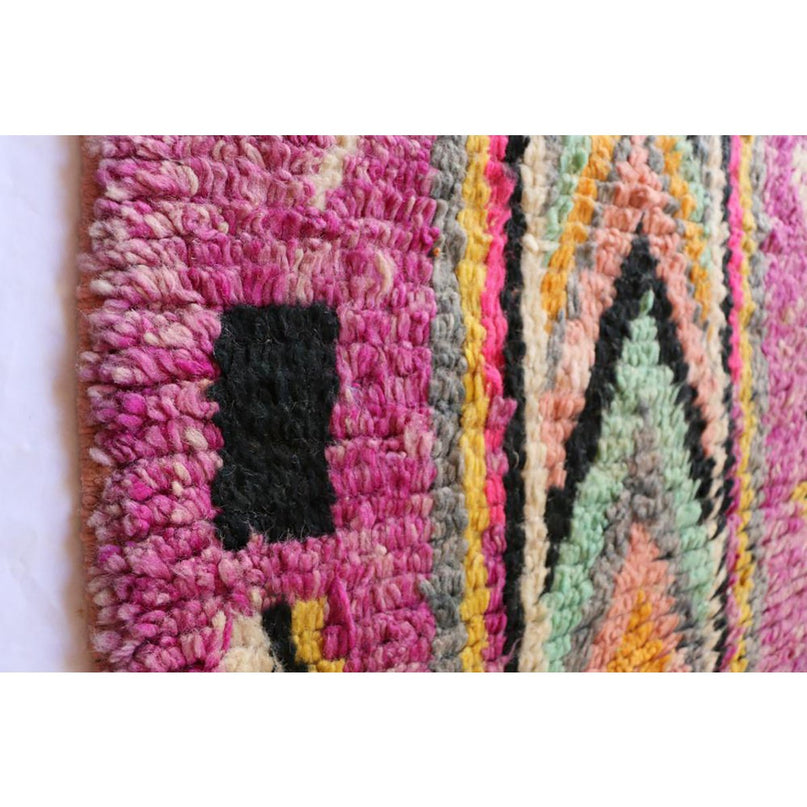 Zuiver wollen Marokkaans Berber halkleed 73 x 344 cm