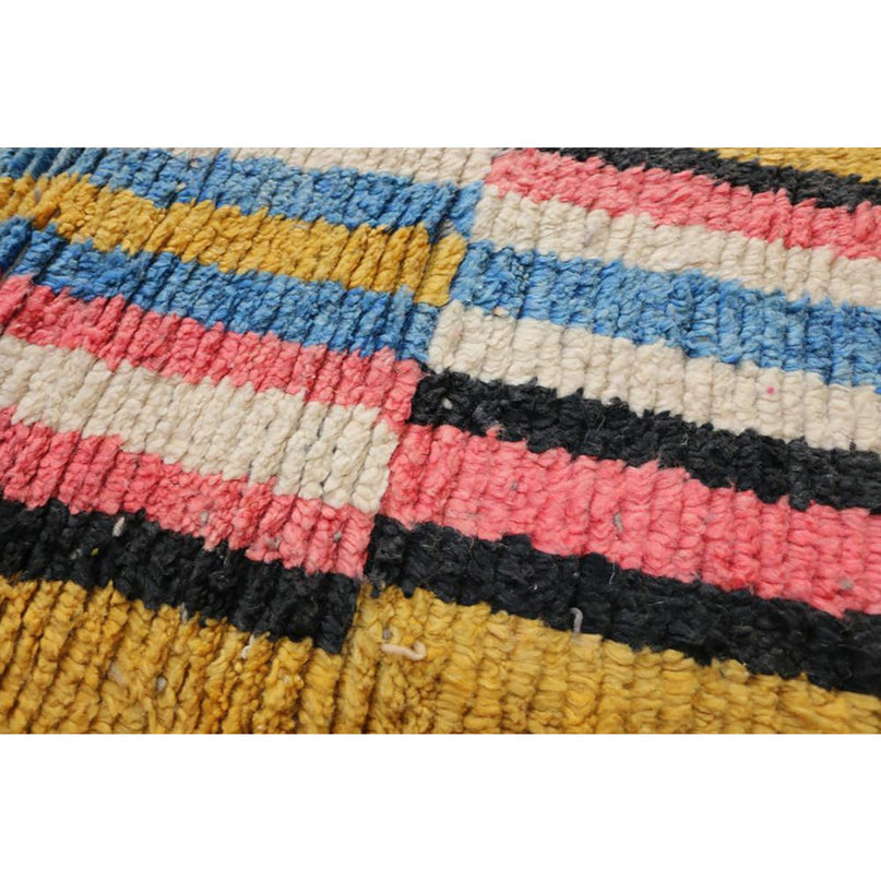 Zuiver wollen Marokkaans Berber halkleed 72 x 336 cm