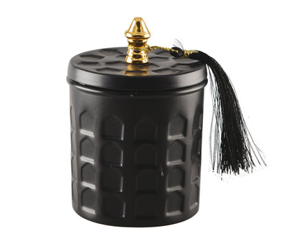 Mat Black Box kaar vanille parfum 8*12 cm
